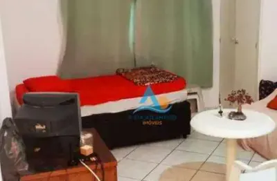 Kitnet com 1 dormitório à venda, 34 m² por r$ 175.000,00 - mirim - praia grande/sp