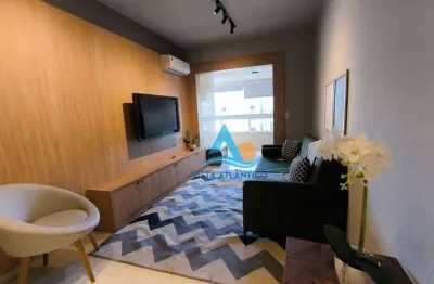 Apartamento com 2 dormitórios à venda, 84 m² por r$ 685.000 - aviação - praia grande/sp