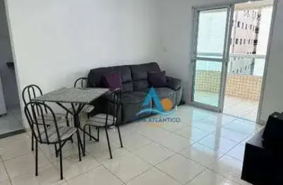 Apartamento com 1 dormitório à venda, 50 m² por r$ 297.000,00 - aviação - praia grande/sp