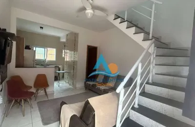 Sobrado à venda, 65 m² por r$ 310.000,00 - aviação - praia grande/sp