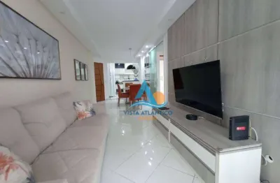 Apartamento com 2 dormitórios à venda, 87 m² por r$ 510.000 - tupi - praia grande/sp