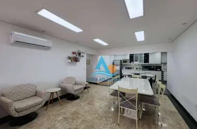 Apartamento com 3 dormitórios à venda, 137 m² por r$ 1.180.000,00 - canto do forte - praia grande/sp