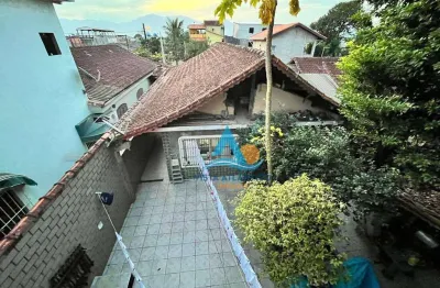 Casa com edícula sobrado , com 3 dormitórios à venda, 250 m² por r$ 650.000 - vila antártica - praia grande/sp