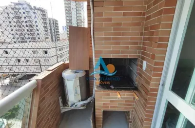 Apartamento com 3 dormitórios à venda, 140 m² por r$ 1.300.000 - tupi - praia grande/sp