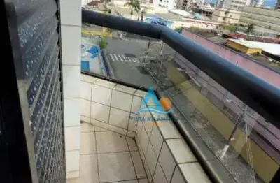 Apartamento com 1 dormitório à venda, 39 m² por r$ 220.000,00 - ocian - praia grande/sp
