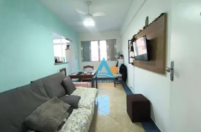 Apartamento com 1 dormitório à venda, 50 m² por r$ 260.000,00 - tupi - praia grande/sp