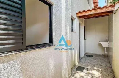 Casa com 2 dormitórios à venda, 48 m² por r$ 295.000,00 - tupi - praia grande/sp