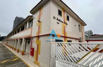 Kitnet com 1 dormitório à venda, 30 m² por r$ 189.000 - boqueirão - praia grande/sp
