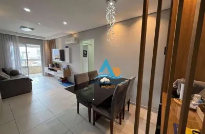 Apartamento com 2 dormitórios à venda, 85 m² por r$ 600.000,00 - vila guilhermina - praia grande/sp