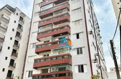 Apartamento com 1 dormitório à venda, 46 m² por r$ 270.000,00 - aviação - praia grande/sp