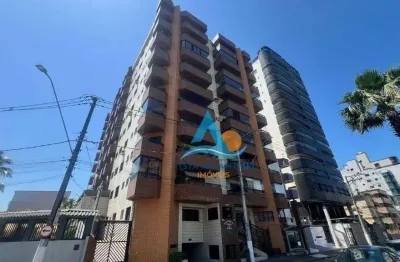 Apartamento com 1 dormitório à venda, 63 m² por r$ 320.000 - vila guilhermina - praia grande/sp
