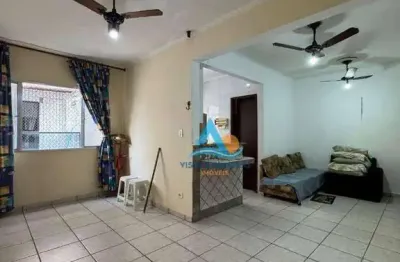 Apartamento com 1 dormitório à venda, 32 m² por r$ 213.000 - boqueirão - praia grande/sp