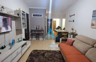 Apartamento  com 3 dorms (sendo 1 suíte, à venda, 104 m² por r$ 585.000 - tupi - praia grande/sp