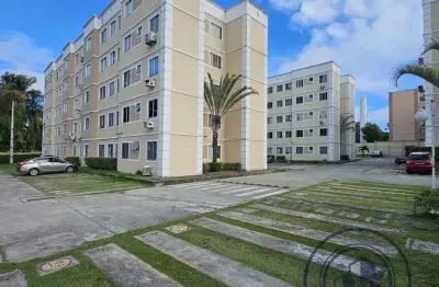 Apartamento para locação em camaçari, boa união (abrantes), 2 dormitórios, 1 banheiro, 1 vaga