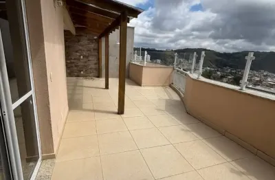 Cobertura dos sonhos com 3 quartos e 2 vagas para garagem no estrela sul
