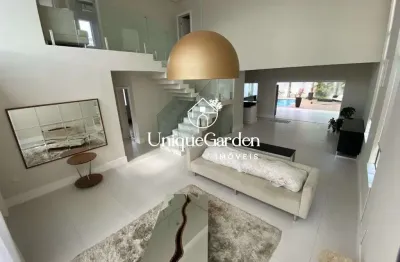 Impecável casa em condomínio à venda no urbanova, são josé dos campos-sp! 4 quartos, 4 suítes, 3 salas, 2 banheiros, 20 vagas, 450m².