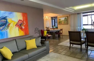 Apartamento à venda com 311m2, 4 dormitórios sendo 4 suíte e 3 vagas no edf. príncipe de vivar, rec