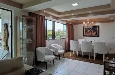 Apartamento à venda com 130m2, 3 dormitórios sendo 3 suítes e 2 vagas no edf. ayrton de almeida car