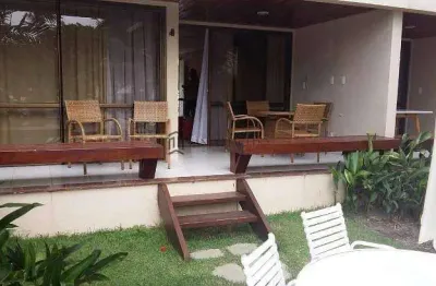 Flat à venda com 60m², decorado, varanda, 2 dormitórios sendo 1 suíte, porto de galinhas, ipojuca,