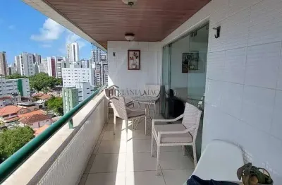 Apartamento à venda com 185m², 4 quartos sendo 2 suítes, sala 3 amb, wc social, varanda em l, depen