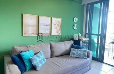 Flat à venda com 63,90m², 2 dormitórios, sendo 1 suíte, sala para dois ambientes, wc social, cozinh