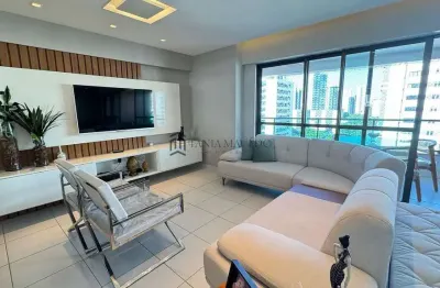 Apartamento à venda, edf. maria carolina montenegro,  4 suites, lazer completo -madalena, recife, p