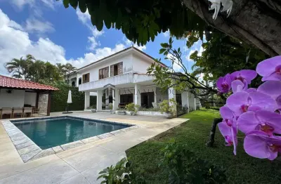 Casa com dois pavimentos 5 dormitorios, campo de futebol e piscina à venda, apipucos, recife, pe