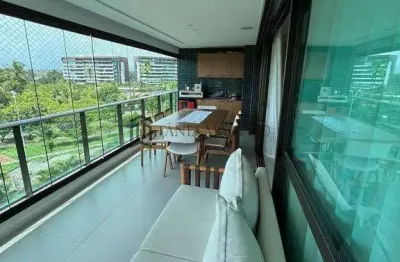 Apartamento à venda, 4 suites, lazer completo e mobiliado, paiva, cabo de santo agostinho, pe