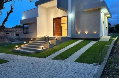 Casa à venda, condomínio privê monte serrat , 4 dormitórios, piscina com deck e área gourmet, nossa