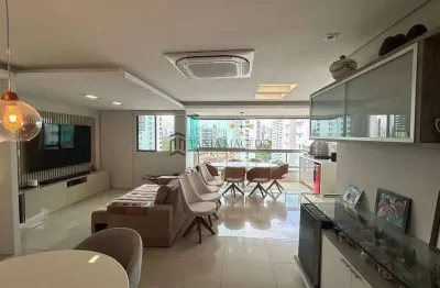 Apartamento à venda, 125m² 3 dormitórios sendo 2 suites, com lazer, próximo ao parque das graças, r
