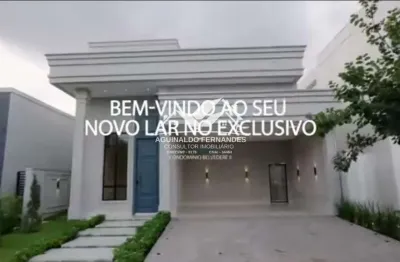 Casa new clássica condomínio fechado belvedere 2 cuiabá mt