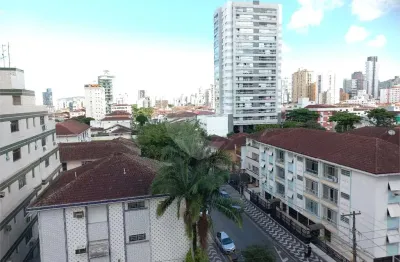 Apartamento com 3 quartos à venda na Aureliano Coutinho, Embaré, Santos
