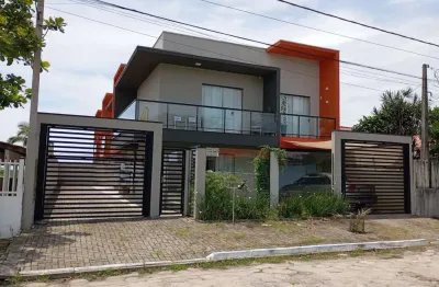 Sobrado para venda em matinhos, balneário albatroz, 3 dormitórios, 1 suíte, 2 banheiros, 1 vaga