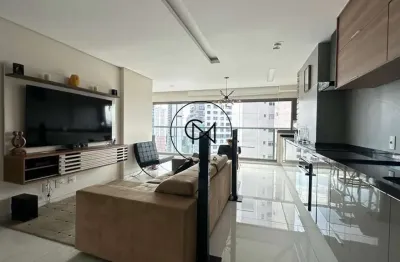 Apartamento para alugar na pompeia, sp, um quarto, uma suíte, uma vg, mobiliado