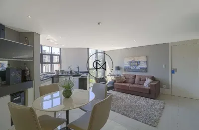Flat charmoso com 1 dormitório, 1 banheiro e 1 vaga e 52m² à venda no campo belo