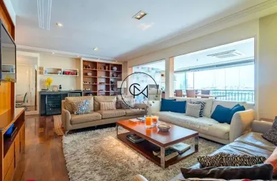 Luxuoso apartamento com 3 suítes e 4 banheiros à venda, 208 m² em pinheiros