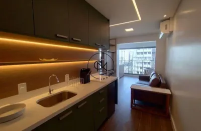Studio à venda ou alugar em cerqueira  cesar - sp – 34 m2 - mobiliado