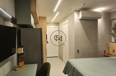 Studio luxuosamente mobiliado - 27 m2, para venda em pinheiros, sp