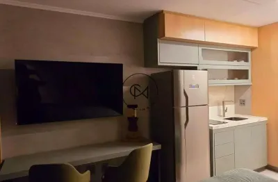 Studio luxuosamente mobiliado - 27 m2, para venda em pinheiros, sp