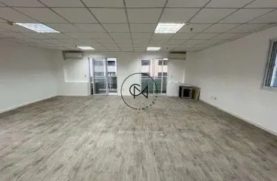 Sala comercial exclusiva – 110m², 3 vagas de garagem e portaria 24h