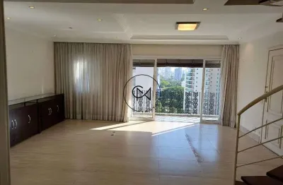 Cobertura duplex no brooklin paulista á venda- 230m²