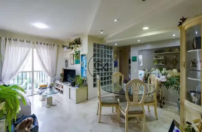 Apartamento de 70m2 com dois dormitórios, com uma suíte no morumbi