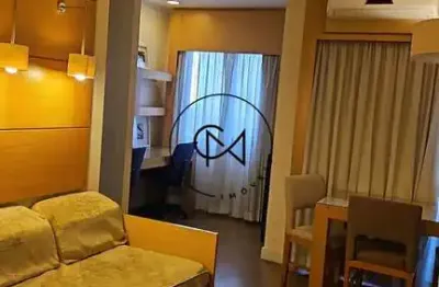 Apartamento flat para alugar - edifício airport suites congonhas, com 1 quarto.