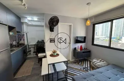 Apartamento todo mobiliado á venda de 2 quartos no Bairro da Barra Funda- SP