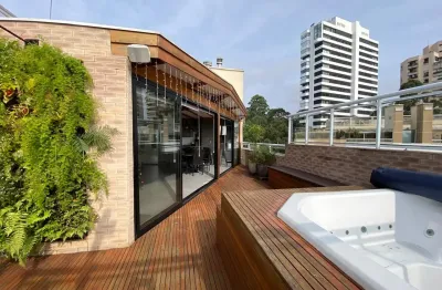 Maravilhosa cobertura mobiliada em rua tranquila e pronta para  morar