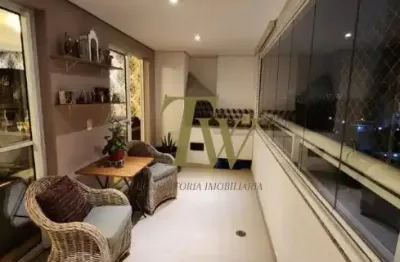 Excelente apartamento em rua tranquila e com varanda gourmet