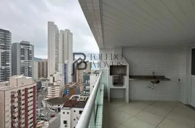 Apartamento de 4 Dormitórios sendo 3 suítes no bairro Guilhermina - Praia Grande