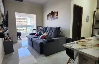 Apartamento vista mar com 2 dormitórios sendo 1 suíte no bairro tupi - praia grande