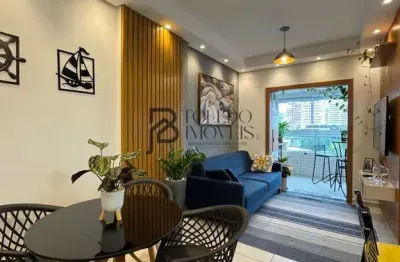 Apartamento 1 dormitório no bairro guilhermina, praia grande!