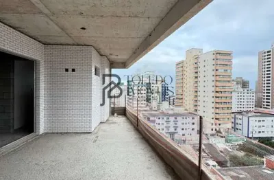 Lançamento 03 dormitórios com 02 suítes. frente rua e vista mar, aviação - pg, financiamento em até 180 meses com a construtora